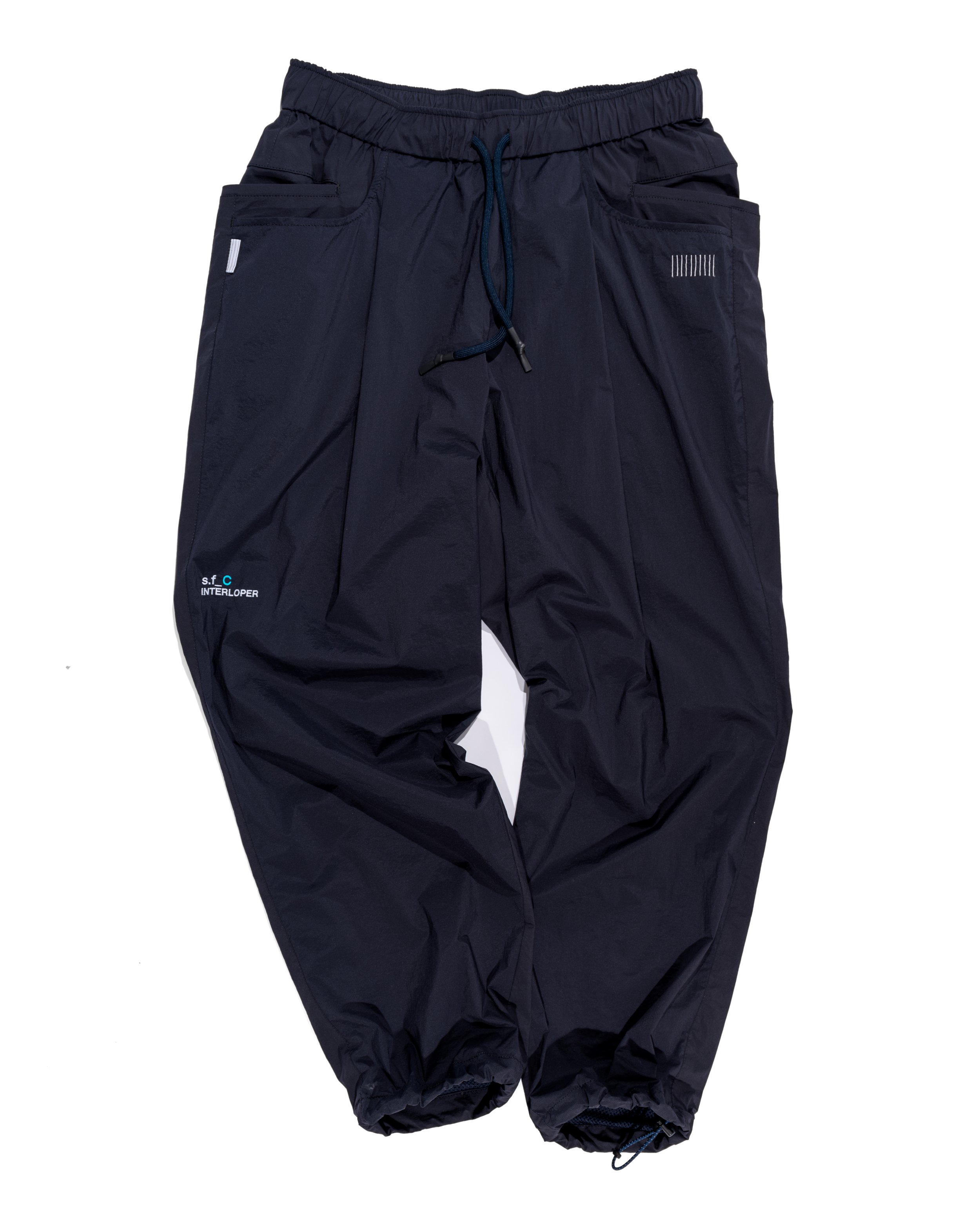 S.F.C x eye_C WIDE TAPERED EASY PANTS-